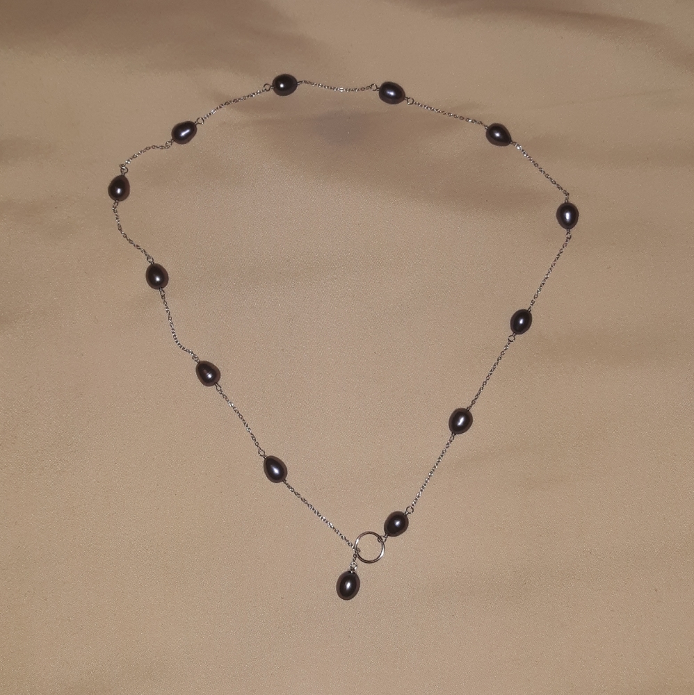Silver necklace